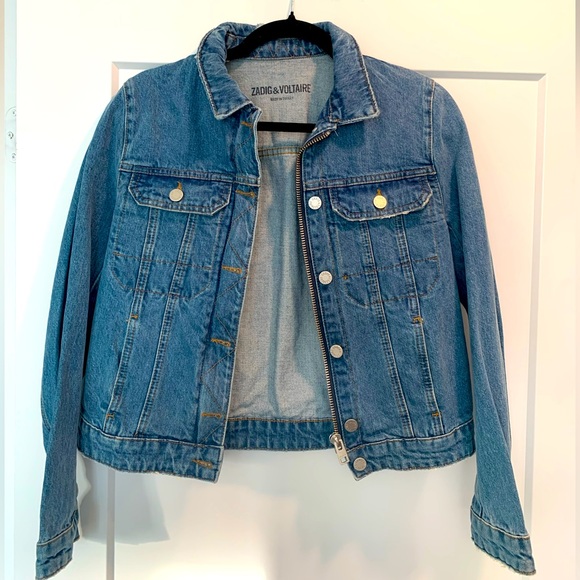 Zadig & Voltaire Denim Jacket - Picture 1 of 3